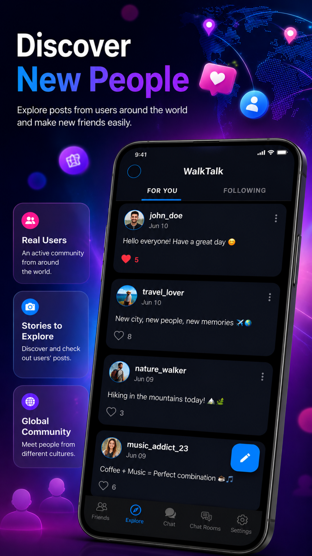 WalkTalk Chat